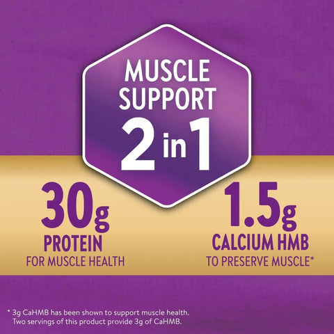 Ensure Max Protein Shake | 2-in-1 Muscle Support | 30g High Protein | HMB | 26 Vitamins & Minerals | Ready to Drink | Milk Chocolate | 11 fl oz, 12 pack